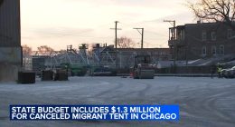Illinois taxpayers on hook for over $1M scrapped giant base camp tent meant to house Chicago migrants in 2023: budget