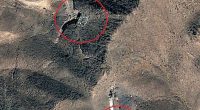 Satellite image showing damage to Iran's primary nuclear facility.