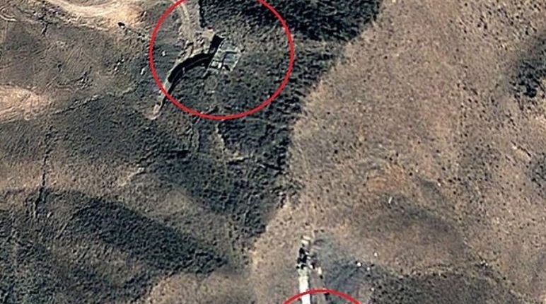 Satellite image showing damage to Iran's primary nuclear facility.