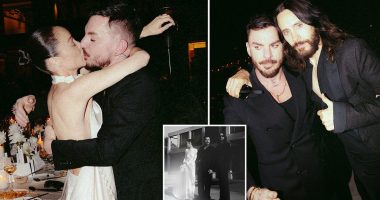 Inside Cara Santana and Shannon Leto's glamorous Beverly Hills wedding