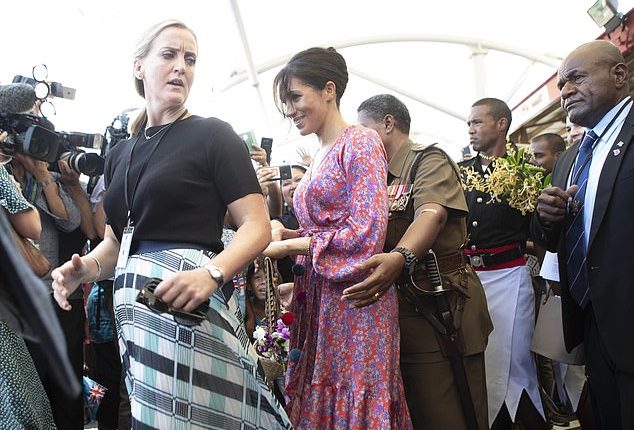 In October 2018 a clip emerged on social media of Meghan Markle leaving an event for UN Women after just eight minutes