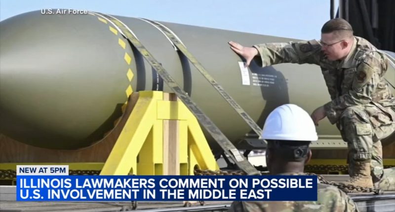 Iran-Israel war updates today: Chicago-area politicians want President Donald Trump, US to use diplomacy in Middle East conflict