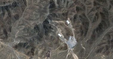 A satellite image of Fordow Fuel Enrichment Plant in Iran, as it was in 2004.