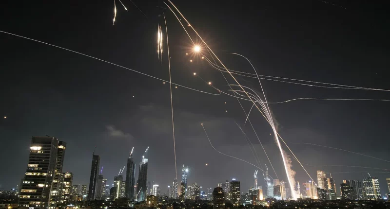 Iran retaliates against Israel with missile barrage