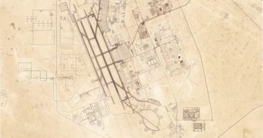 This satellite image from Planet Labs PBC shows Al Udeid Air Base outside of Doha, Qatar, Sunday, June 15, 2025. (Planet aLabs PBC via AP)