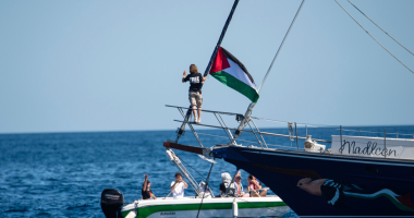 Israel vows to prevent Madleen, aid boat operated by Freedom Flotilla Coalition, carrying Greta Thunberg, from reaching Gaza Strip
