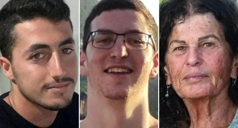 Israeli forces recover bodies of three hostages from Gaza