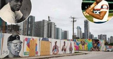 Jackie Robinson and Minnie Minoso mural defaced, vandalized in Miami