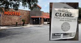Jacksonville Southside Hooters location abruptly closes