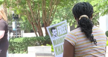 Jacksonville rally held demanding release of Columbia University student