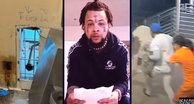 Jail escapee appears to beg for freedom in IG video: Cops