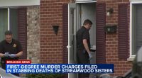 Jalonie Jenkins charged with murder in connection with stabbing of 2 sisters in Streamwood