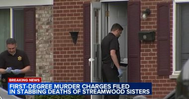 Jalonie Jenkins charged with murder in connection with stabbing of 2 sisters in Streamwood