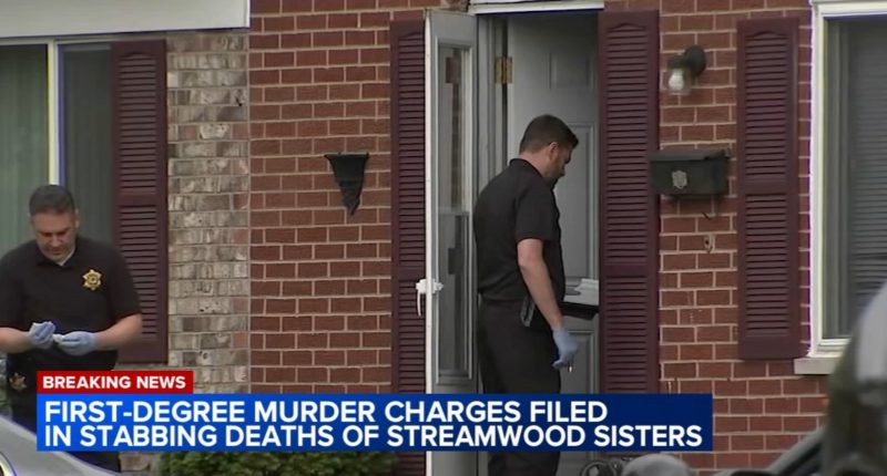 Jalonie Jenkins charged with murder in connection with stabbing of 2 sisters in Streamwood