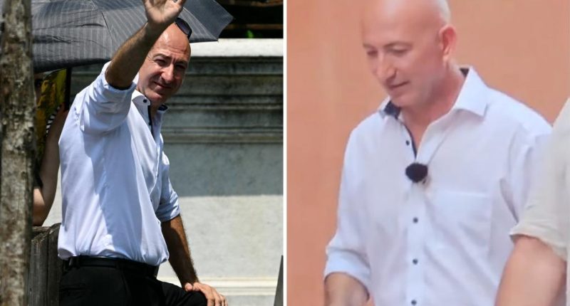 'Jeff Bezos from Temu' tricks fans in Venice ahead of wedding