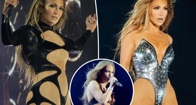 Jennifer Lopez wears dangerously high-cut bodysuits during WorldPride DC performance