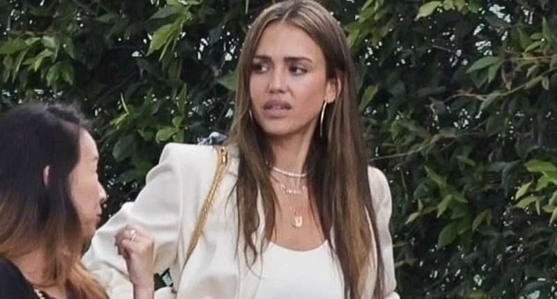 Jessica Alba reunites with Cash Warren at daughter's graduation