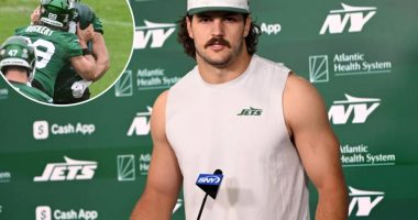 Jets' Jeremy Ruckert excited to be reunited with Justin Fields