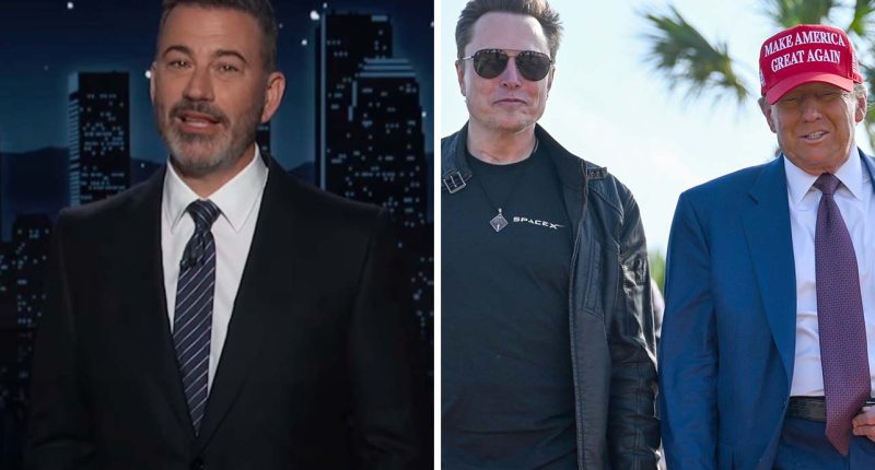 Jimmy Kimmel Jokes That Elon Musk And President Trump’s New Feud Is Like “Diddy vs. R. Kelly”: “I’m Not Sure Who To Root For”