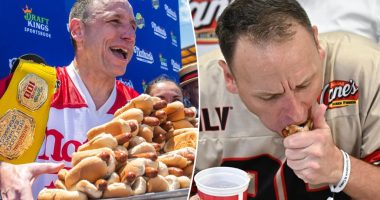 Joey Chestnut gives behind-the-scenes look at 'hungry' prep for Nathan's return