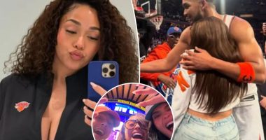 Jordyn Woods praises boyfriend Karl-Anthony Towns in emotional tribute after first Knicks heartbreak