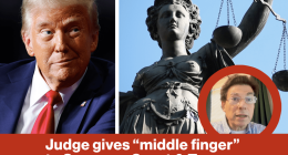 Judge gives ‘middle finger’ to Supreme Court & Trump | Reporter Replay (Video)