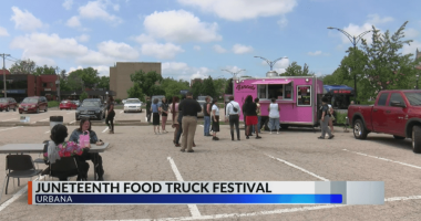 Juneteenth food truck festival kicks off in Urbana