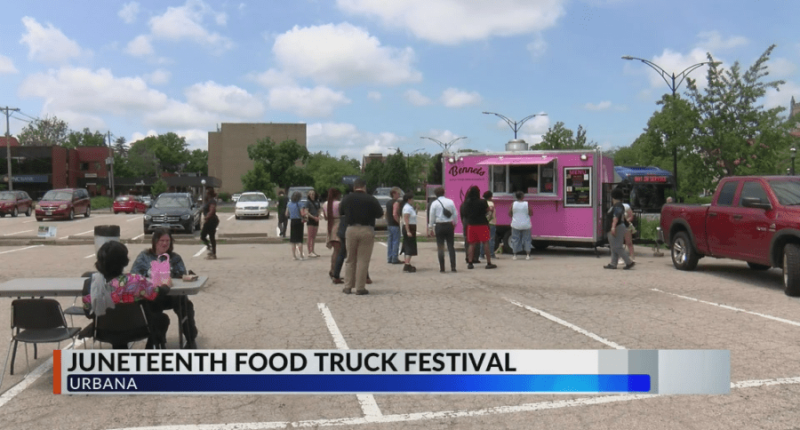 Juneteenth food truck festival kicks off in Urbana
