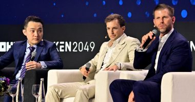 Justin Sun takes crypto company public — reportedly with help from the Trump Family