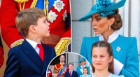 Kate Middleton's firm command to Prince Louis on palace balcony revealed by lip reader