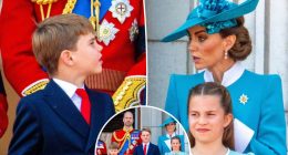 Kate Middleton's firm command to Prince Louis on palace balcony revealed by lip reader