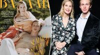 Kelly Rutherford poses with son HermÃ©s in fashion magazine