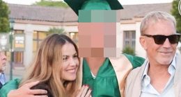 Kevin Costner ices out ex Christine Baumgartner at son's graduation