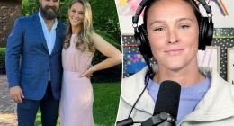 Kylie Kelce chides 'drooling' Jason Kelce fans fawning over 'thirst traps'