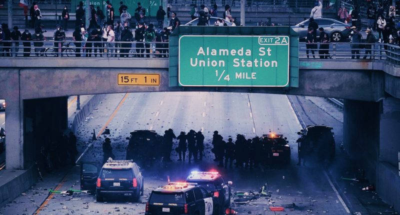 LA Riots Immigration Palantir and Public Opinion