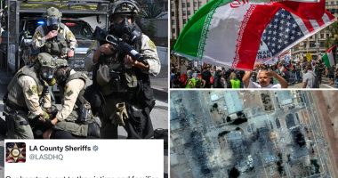 LA Sheriff's department deletes posts calling US airstrikes on Iran's nuclear sites 'tragic' following backlash