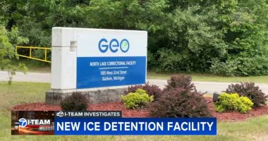 Largest Midwest ICE detention center opens at GEO North Lake in Baldwin, Michigan, could soon house people detained in Chicago
