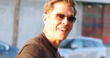Lauren Sanchez who? Patrick Whitesell enjoys lunch with friends in LA