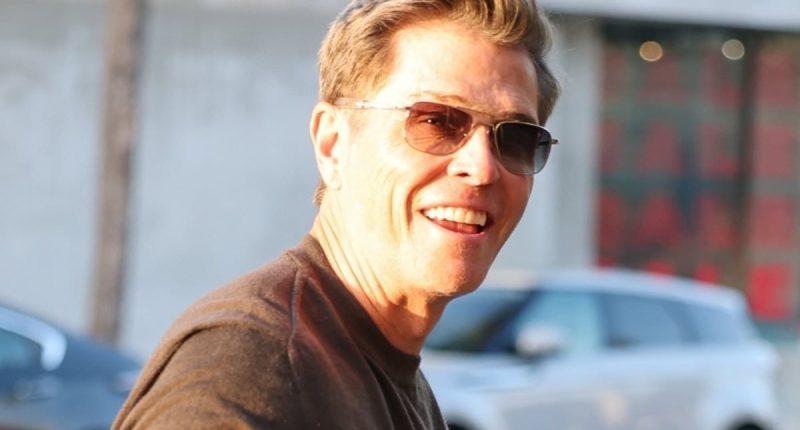 Lauren Sanchez who? Patrick Whitesell enjoys lunch with friends in LA