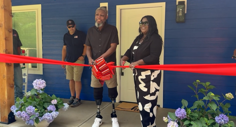 Local veteran gifted dream home by A Soldier's Journey Home