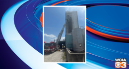 Logan Co. firefighters battle fire at trucking business