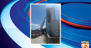 Logan Co. firefighters battle fire at trucking business