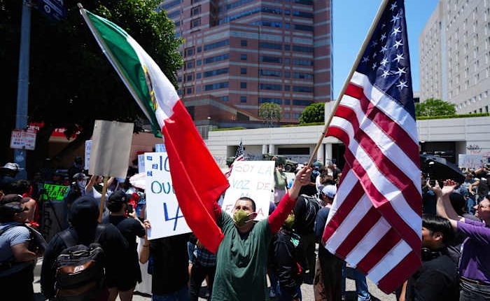 Los Angeles imposes downtown curfew as protests against Trump's immigration crackdown continue