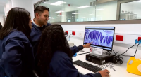 Researchers from Monash University studying cardiovascular disease.