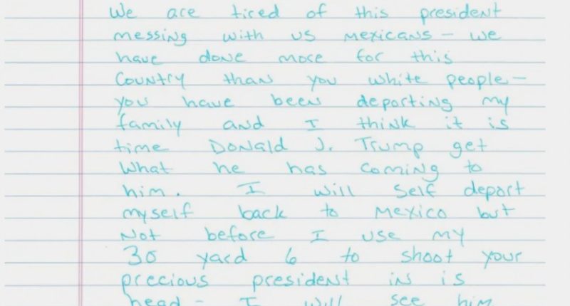 Man accused of trying to get witness against him deported by writing letters threatening Trump