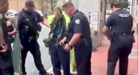 Man arrested near 'No Kings' protest allegedly had stash of pipe bombs at home