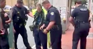 Man arrested near 'No Kings' protest allegedly had stash of pipe bombs at home