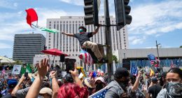 Man 'intentionally' drives into crowd at Virginia 'No Kings Day' rally