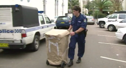 The body of Shoukat Mohammed was found inside a sleeping bag in a wheelie bin on James Street, Redfern in June 2003. 
