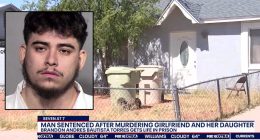 Man who killed girlfriend, her 4-year-old daughter sentenced